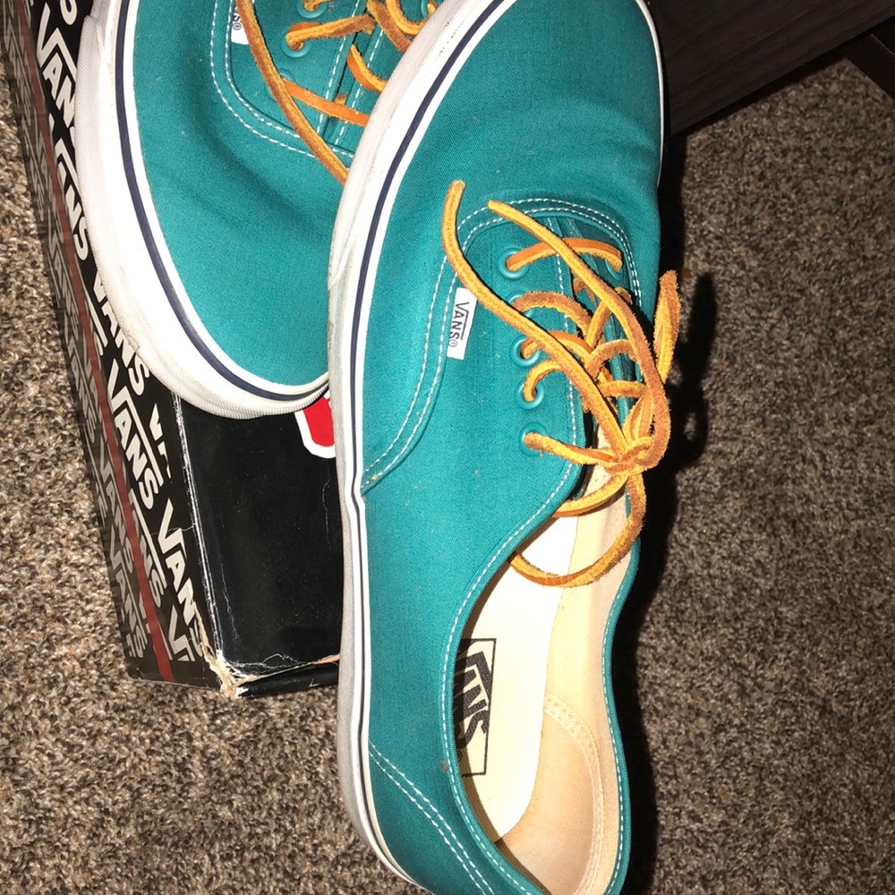 Teal Vans